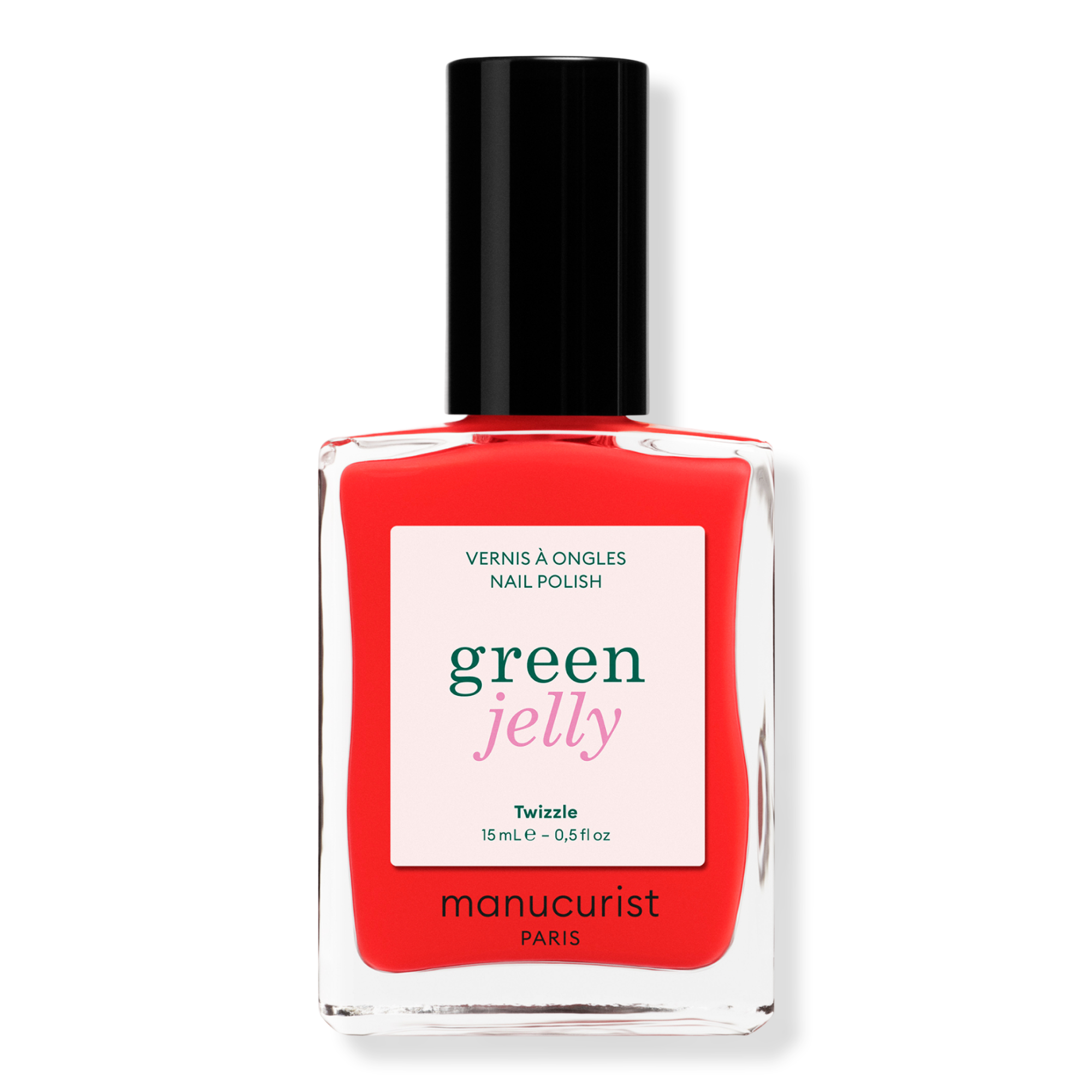 Manucurist Green Jelly Nail Polish, Quick Dry, Non-Toxic Nail Polish with Gel-Like Finish #1