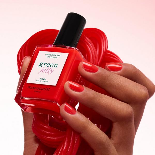 Manucurist Green Jelly Nail Polish, Quick Dry, Non-Toxic Nail Polish with Gel-Like Finish #3