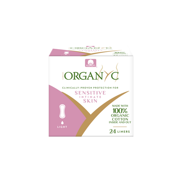 Organyc 100% Certified Organic Cotton Panty Liner, Folded #1