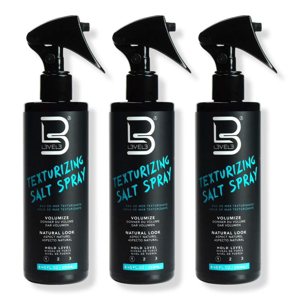 L3VEL3 Texturizing Salt Spray 3-Pack