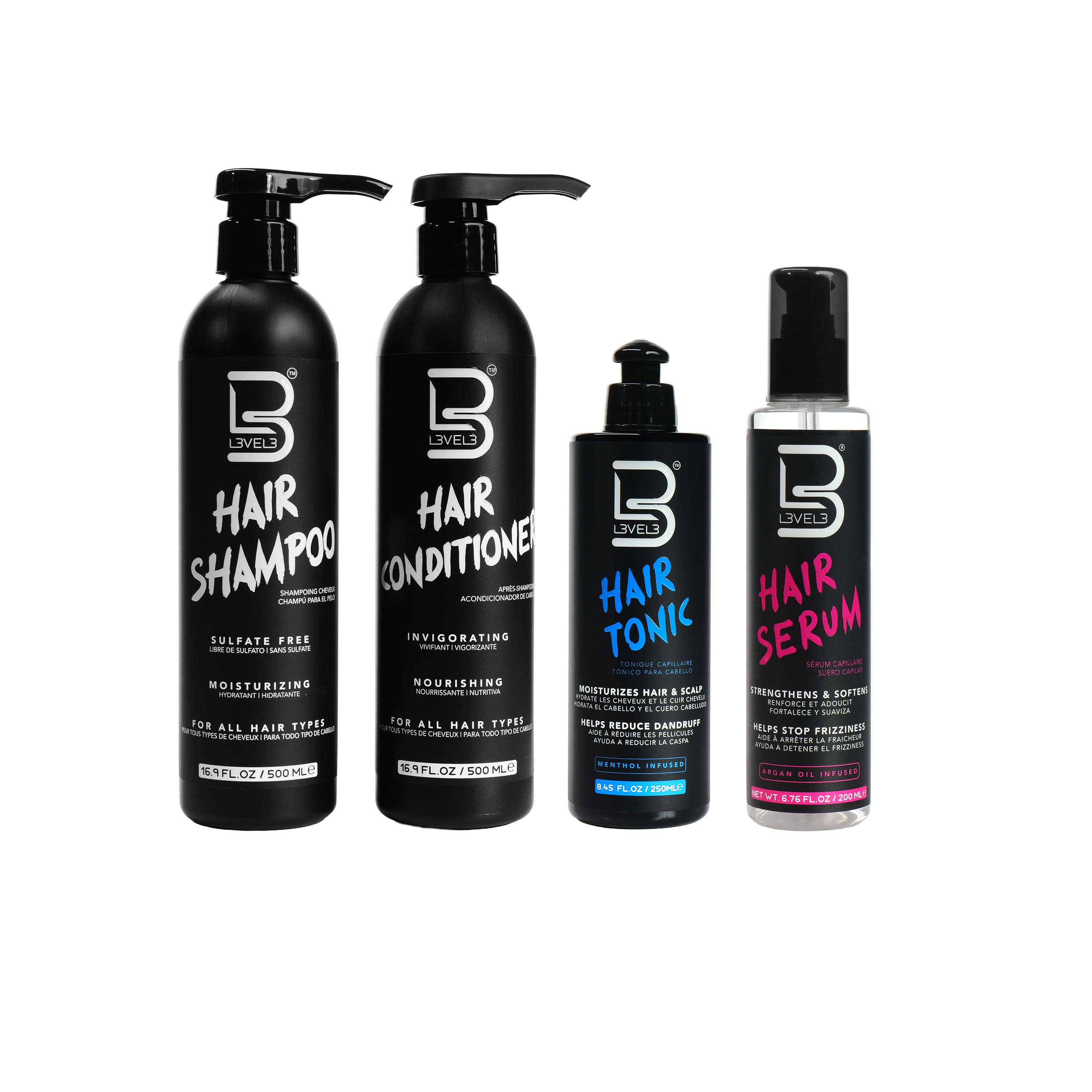L3VEL3 Hair Care Kit #1