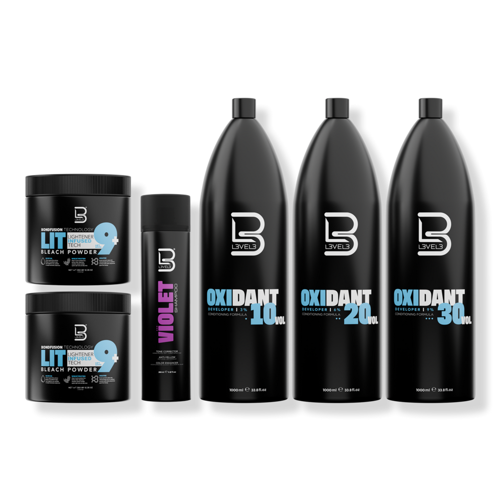 L3VEL3 LIT Hair Lightening Kit