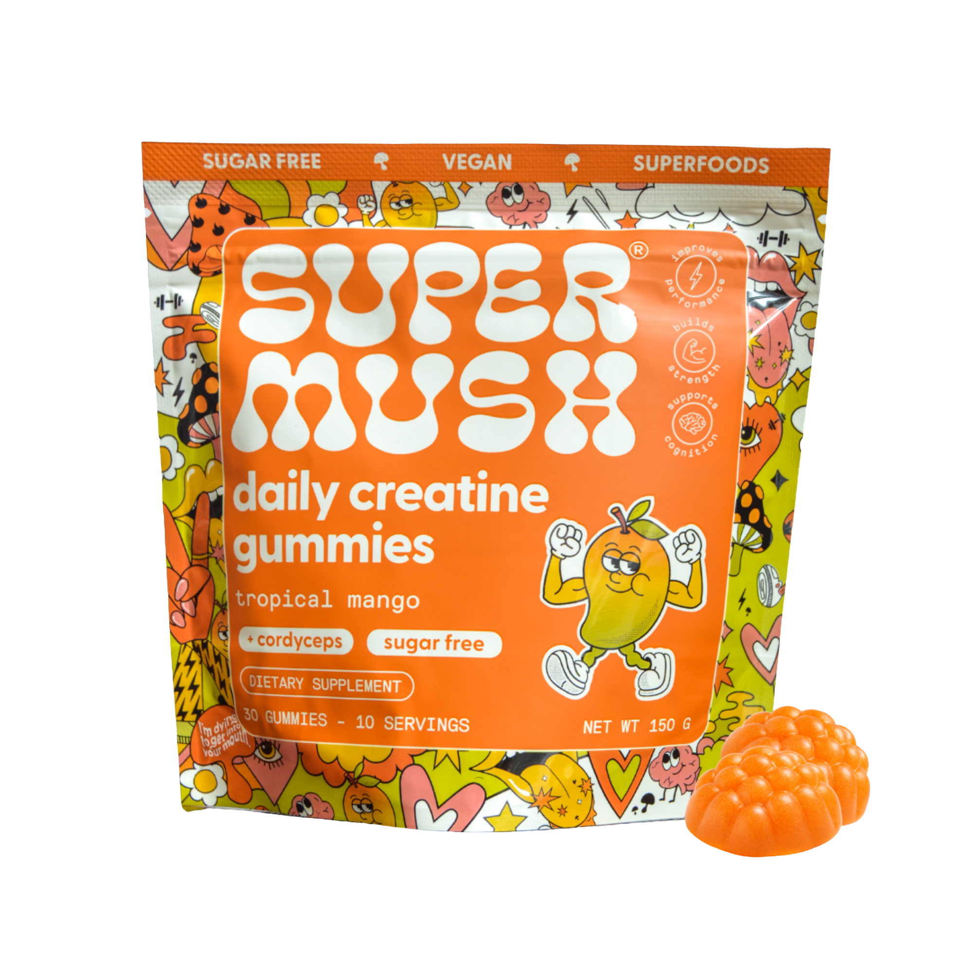 Supermush Daily Creatine Gummies #1