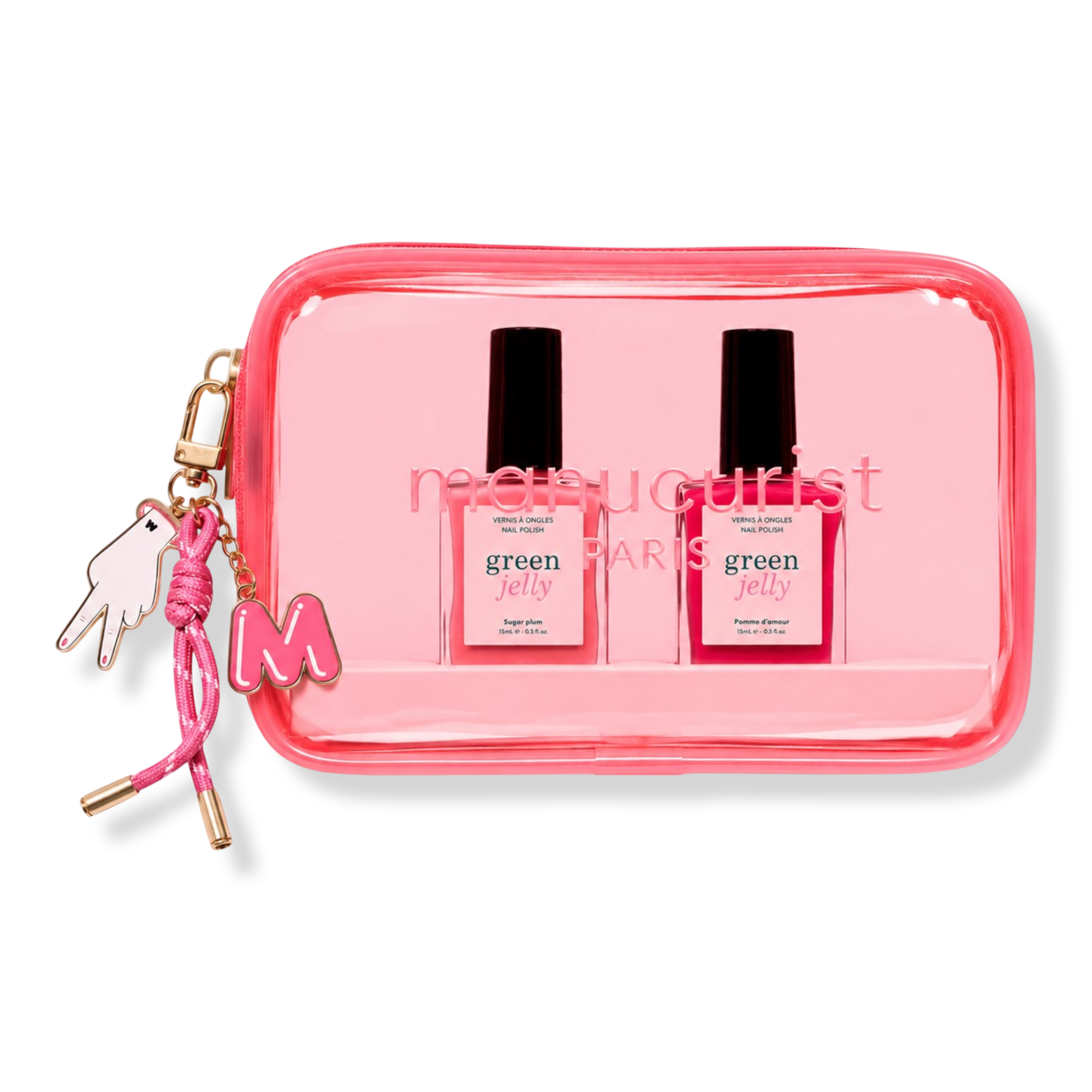 Manucurist Jelly Nail Polish Set with a Glossy and High Shine Effect #1