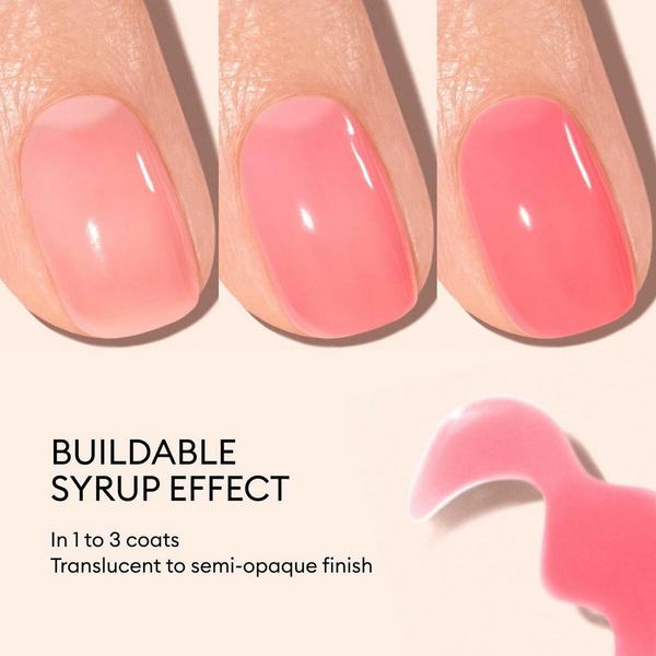 Manucurist Jelly Nail Polish Set with a Glossy and High Shine Effect #7