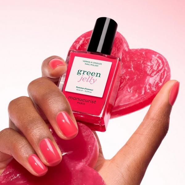 Manucurist Jelly Nail Polish Set with a Glossy and High Shine Effect #8