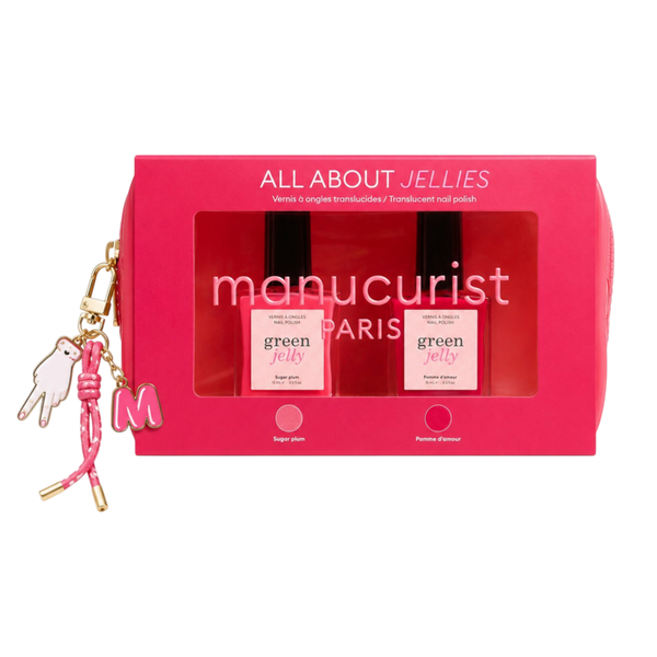 Manucurist Jelly Nail Polish Set with a Glossy and High Shine Effect #9