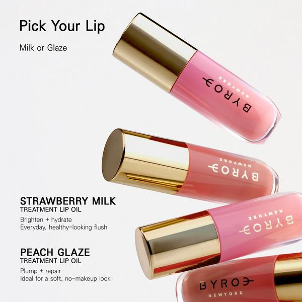 BYROE Strawberry Milk Treatment Lip Oil #9