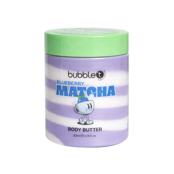Bubble T Matcha Blueberry Gift Set #4