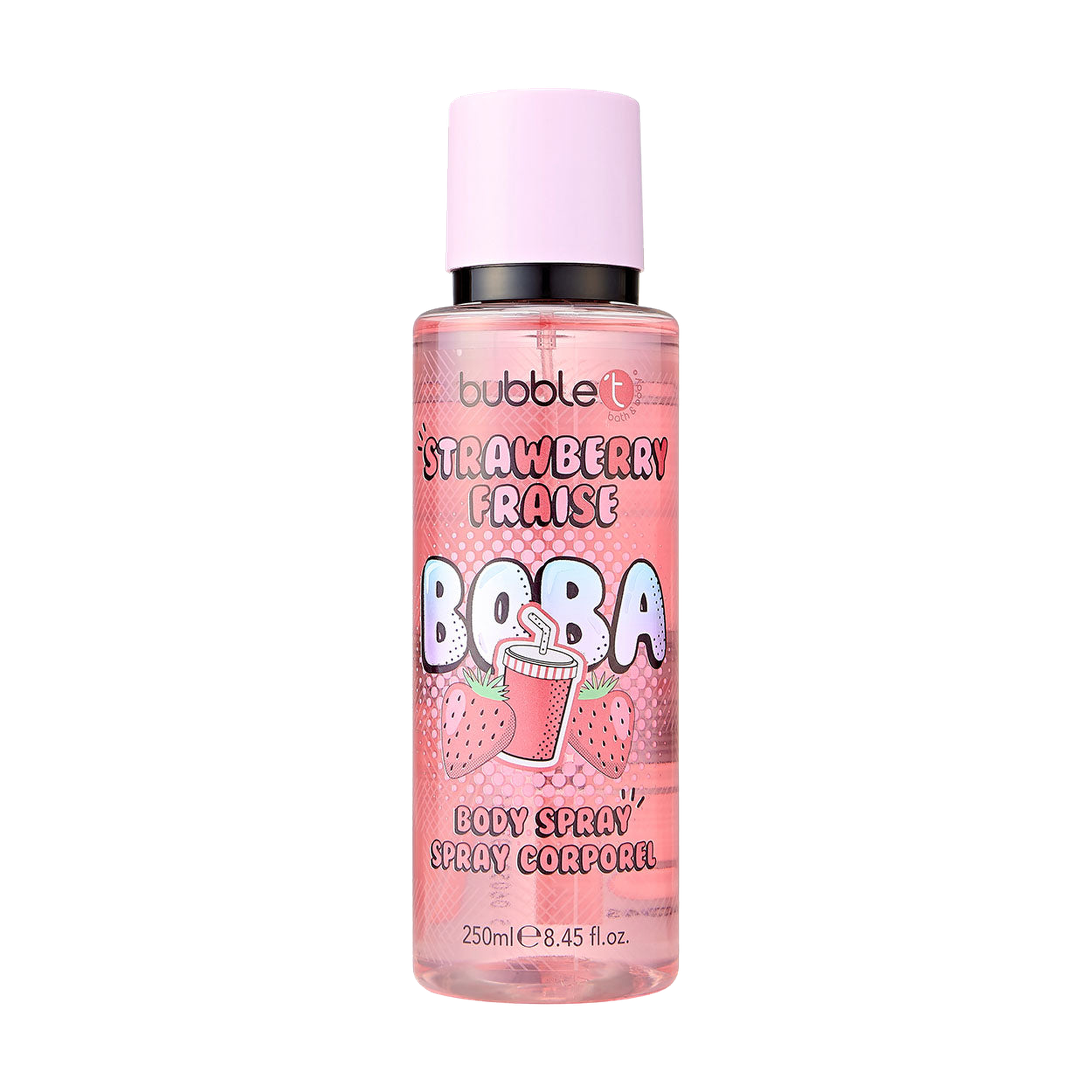 Подарочный набор для тела Bubble T Boba Strawberry — фото 4