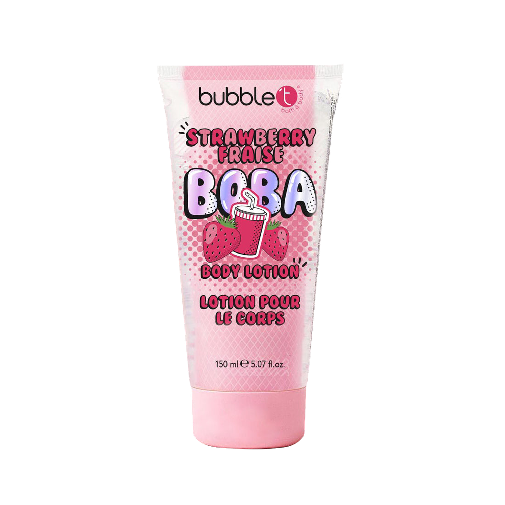 Подарочный набор для тела Bubble T Boba Strawberry — фото 5