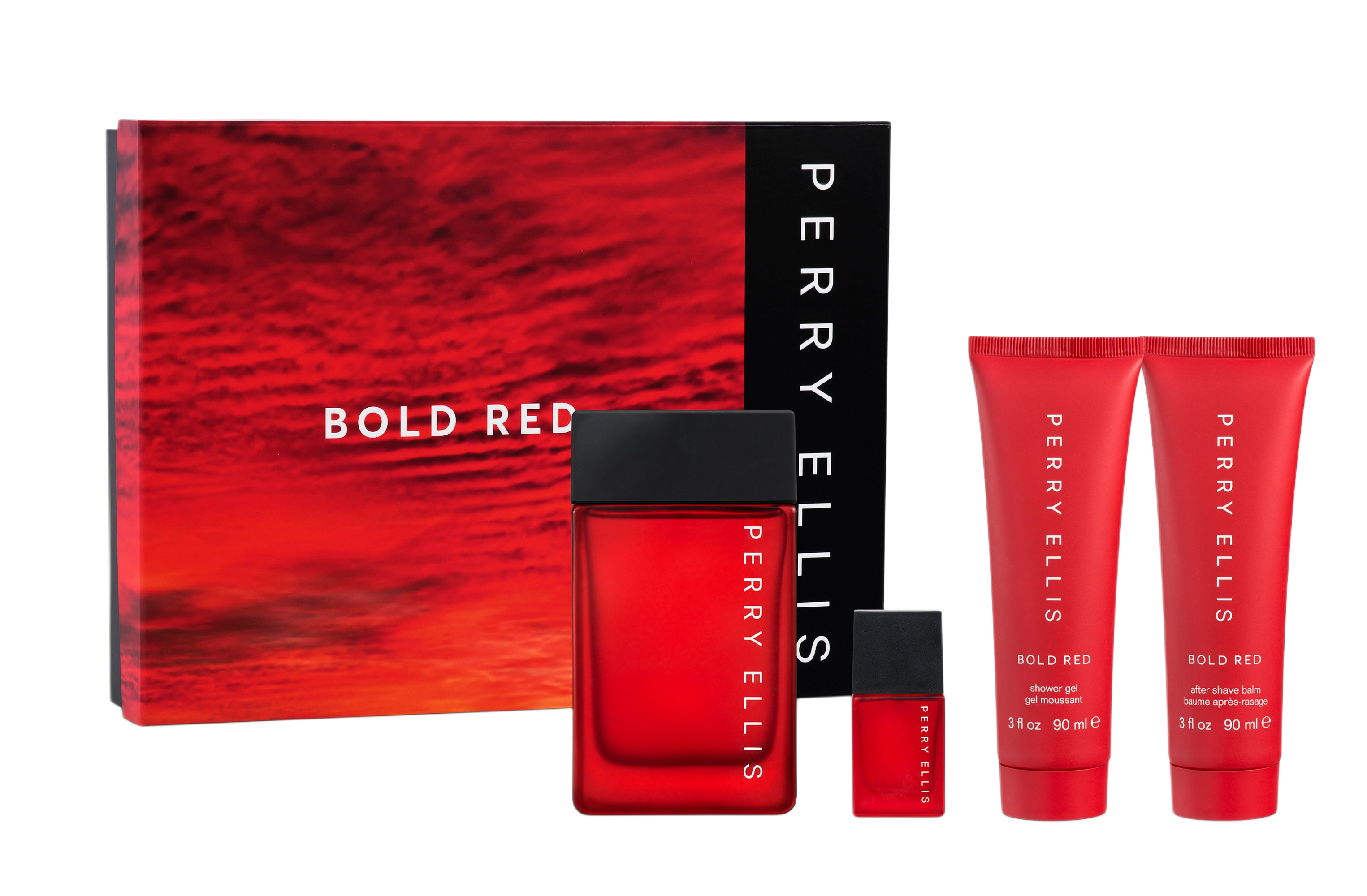 Perry Ellis Bold Red 4 Piece Gift Set #1