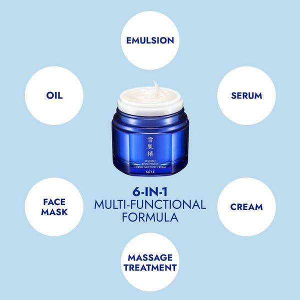 SEKKISEI Brightening Herbal Multi Gel Cream #6