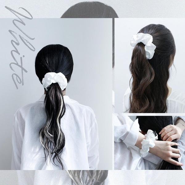 Glowiest Effortless Satin Hair Scrunchies #2