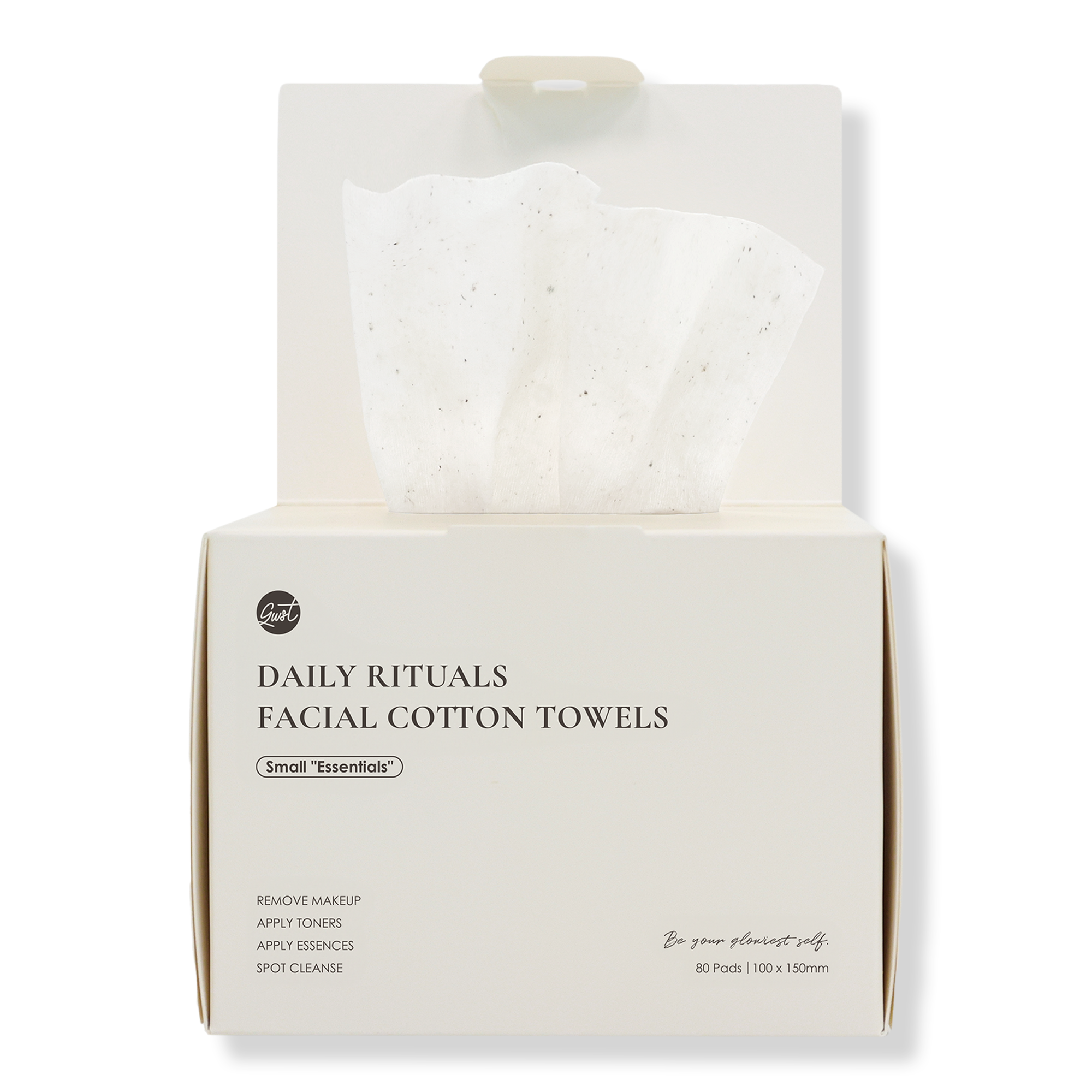 Glowiest Daily Rituals Facial Cotton Towels #1