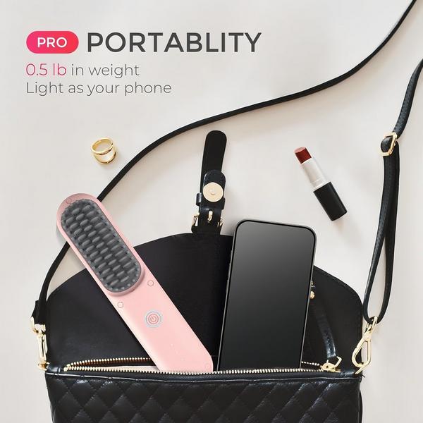 TYMO Beauty Porta Portable Hair Straightening Brush #3