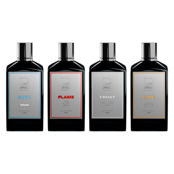 L3VEL3 Signature Fragrance Collection 4 Piece Eau de Parfum Set #1