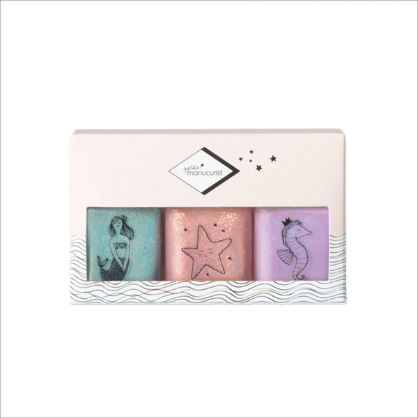 Manucurist Petite Bonnie Stella Janis Glitter Kids Nail Polish Set #1