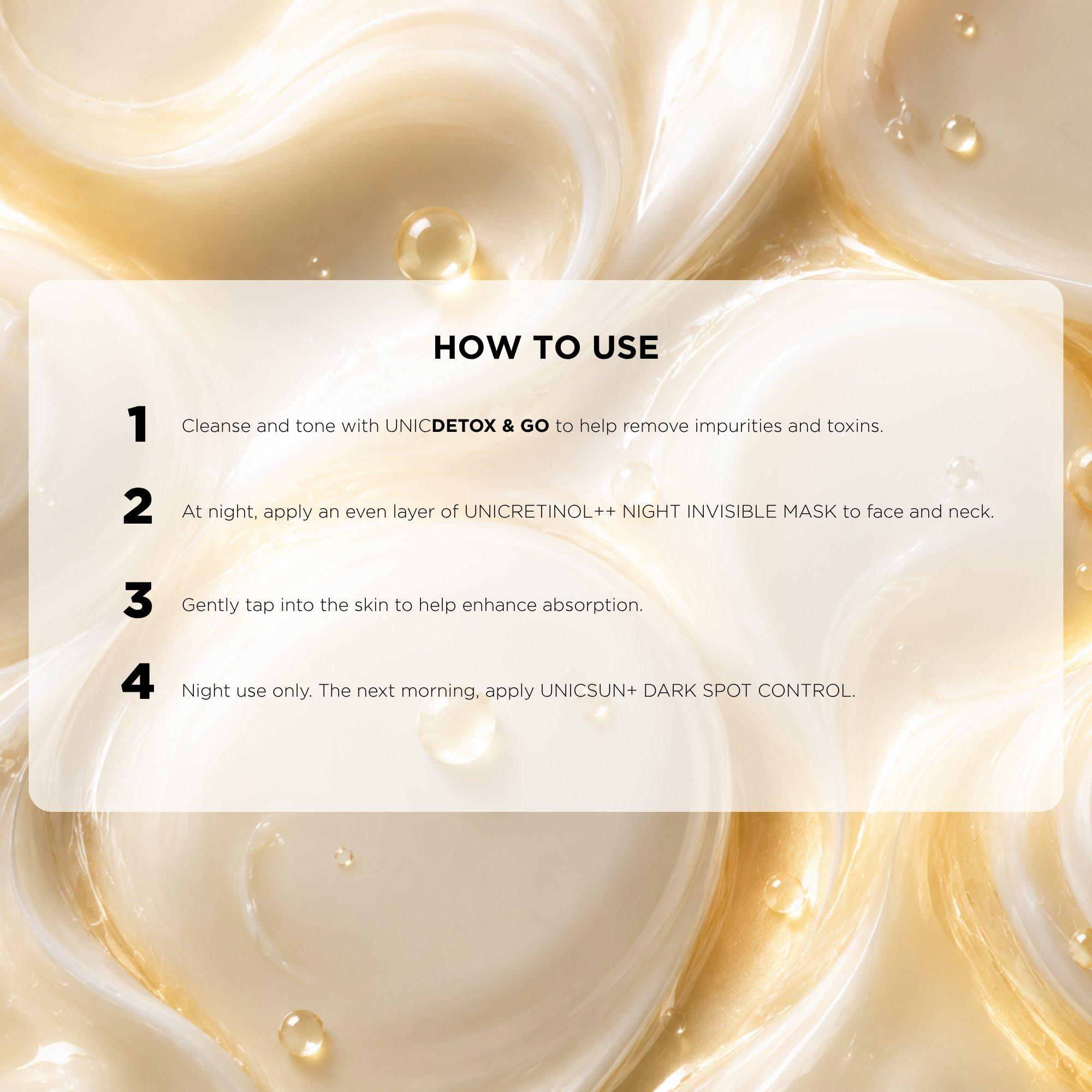 Ночной крем Unicskin Unicretinol++ — фото 5