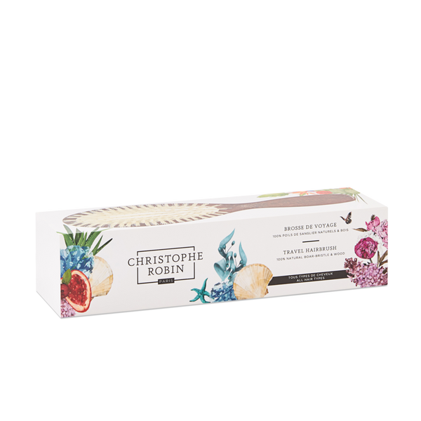 Christophe Robin Travel Hairbrush with Natural Boar-Bristle and Wood #3
