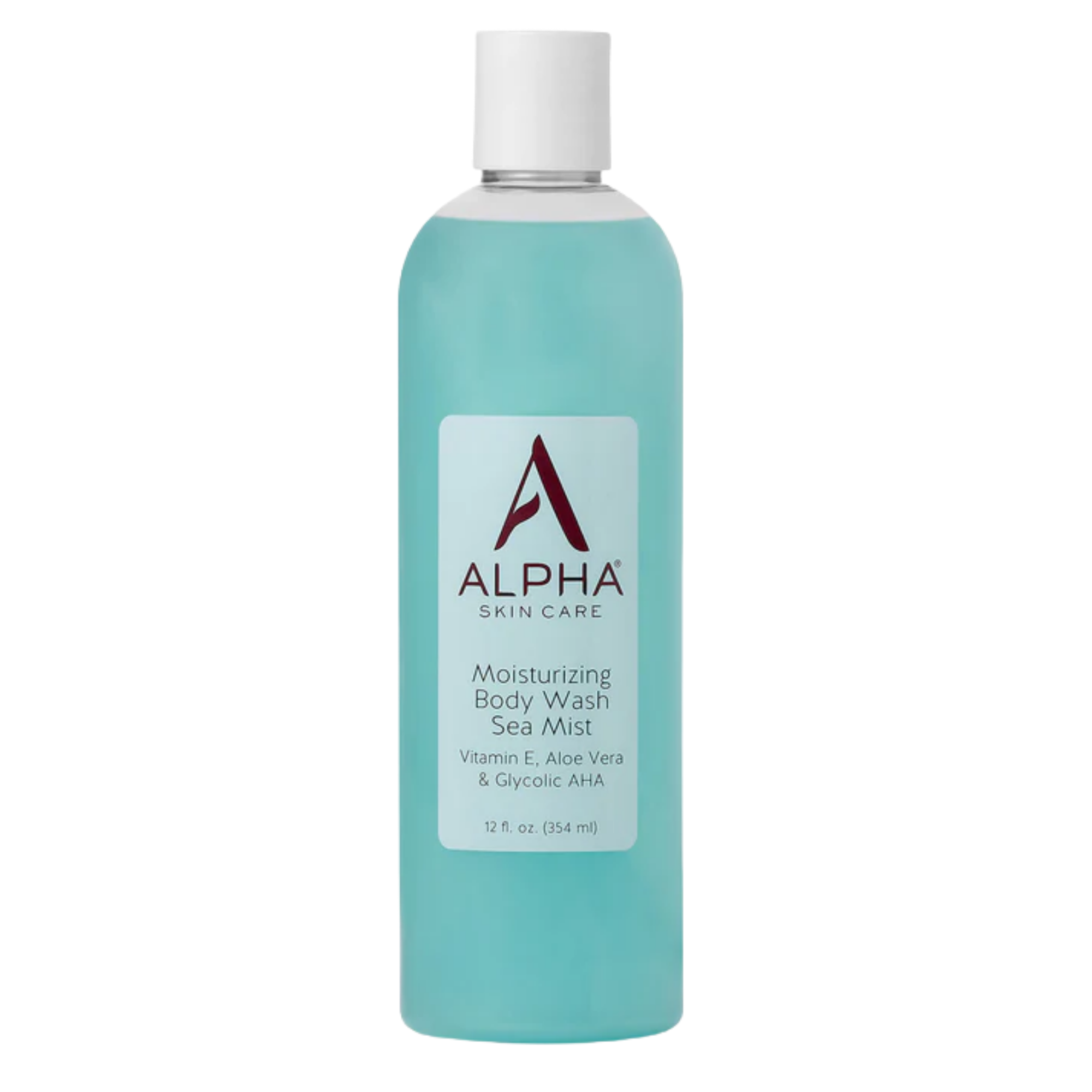 Alpha Skincare Moisturizing Body Wash Vitamin E, Aloe Vera & Glycolic AHA #1