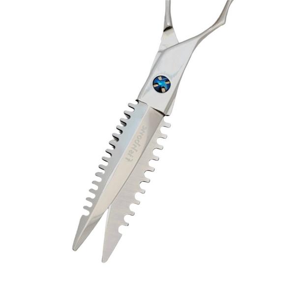 Bonika Shears Fishbone Razor Shears - Left Handed #4