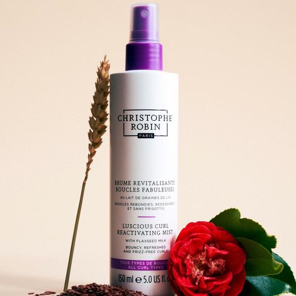 Christophe Robin Luscious Curl Reactivating Mist With Flaxseed Milk #2