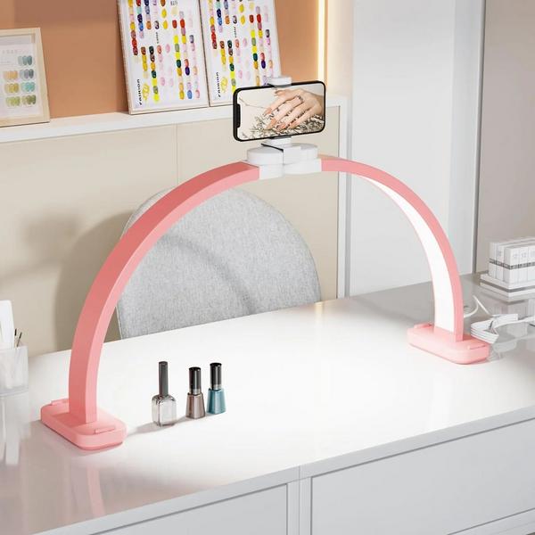 OmySalon Foldable Shadowless Half Moon LED Nail Lamp #2