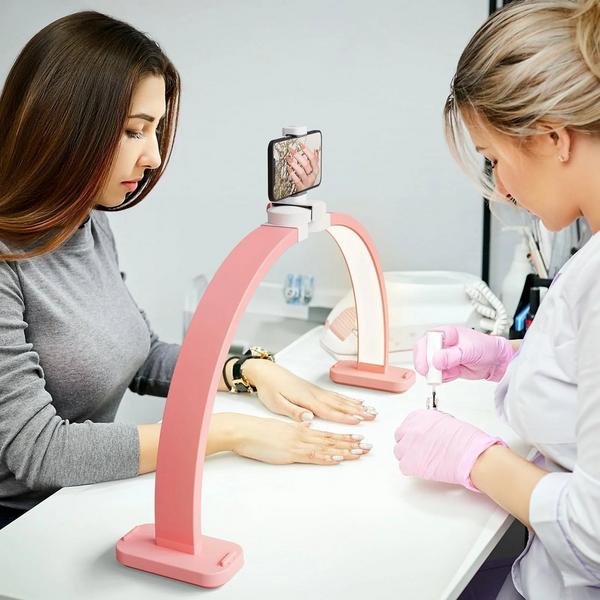 OmySalon Foldable Shadowless Half Moon LED Nail Lamp #3
