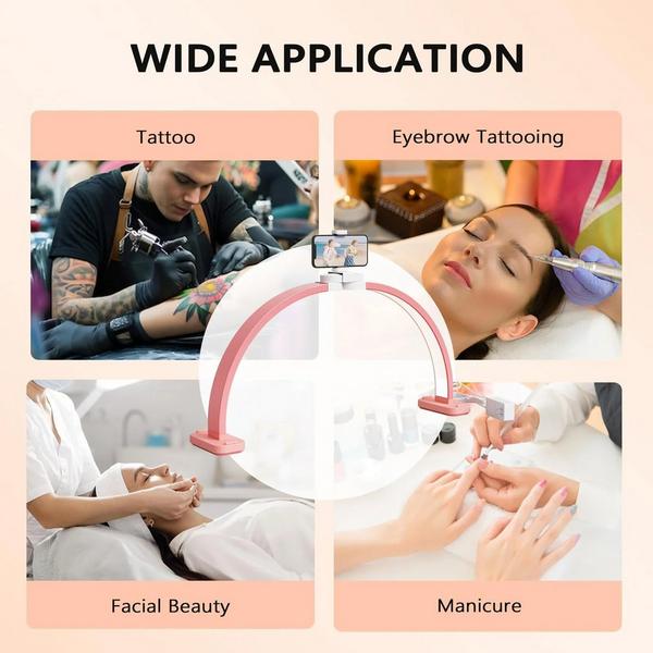 OmySalon Foldable Shadowless Half Moon LED Nail Lamp #7