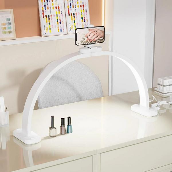 OmySalon Foldable Shadowless Half Moon LED Nail Lamp #2