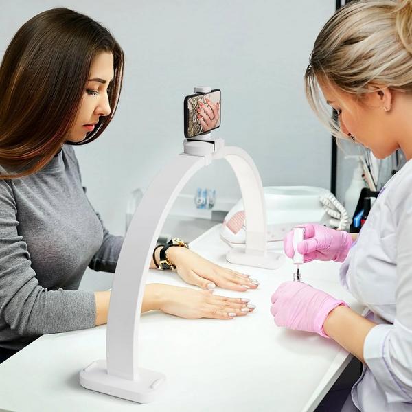 OmySalon Foldable Shadowless Half Moon LED Nail Lamp #3