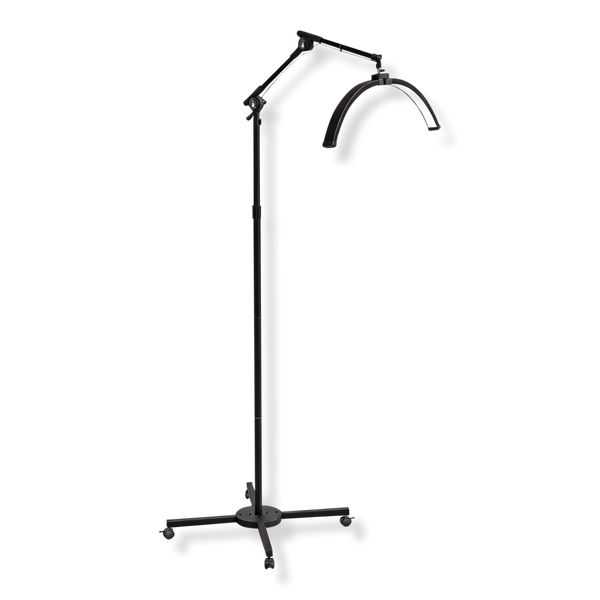 OmySalon Height Adjustable Shadowless Half Moon LED Floor Lamp #1