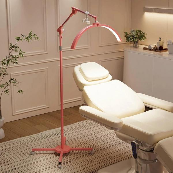 OmySalon Height Adjustable Shadowless Half Moon LED Floor Lamp #2