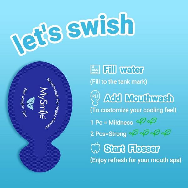 MySmile Concentrate Mouthwash Pods for Water Flossers #3