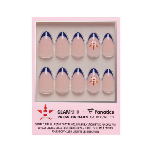 Glamnetic x Fanatics Nail Houston Astros Press-On Nails #1