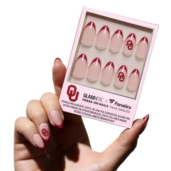Glamnetic x Fanatics Nail Oklahoma Sooners Press-On Nails #2