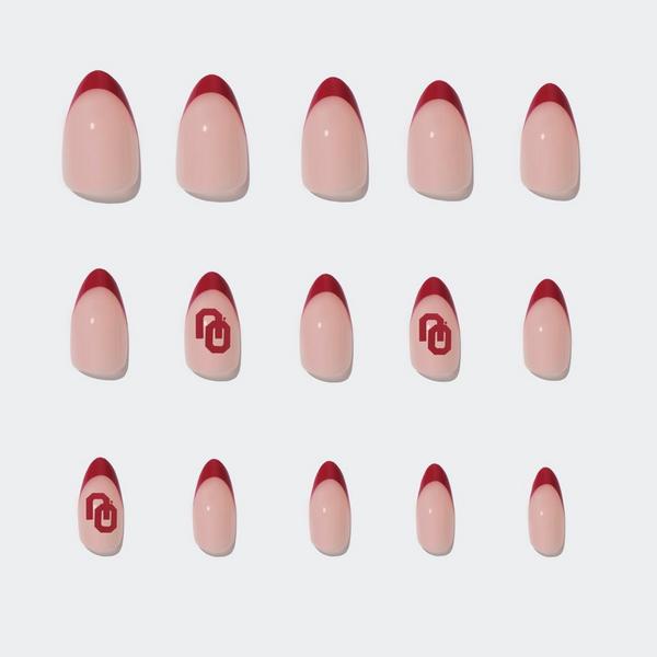Glamnetic x Fanatics Nail Oklahoma Sooners Press-On Nails #5