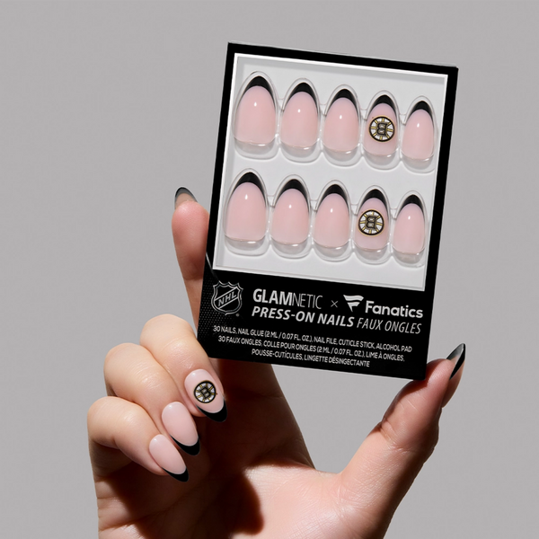 Glamnetic x Fanatics Nail Boston Bruins Press-On Nails #2