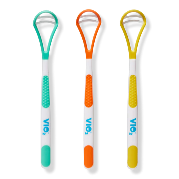 VIO2 Tongue Scraper - Reusable Pack of 3 #1