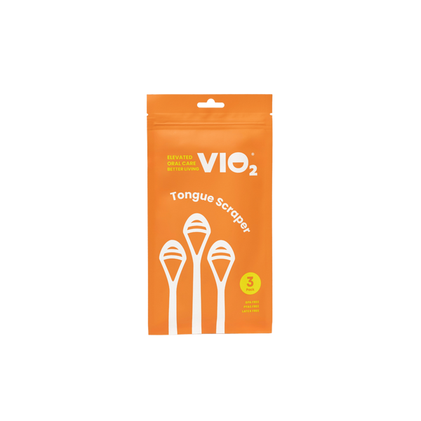 VIO2 Tongue Scraper - Reusable Pack of 3 #2