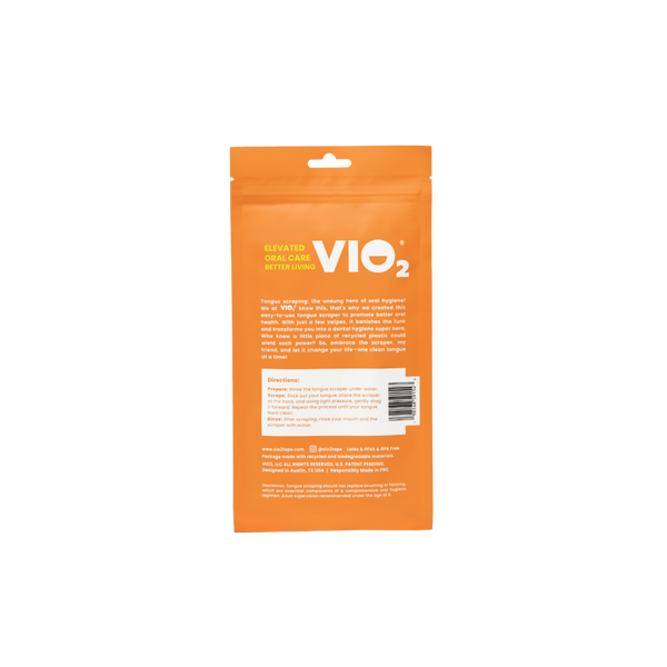 VIO2 Tongue Scraper - Reusable Pack of 3 #3