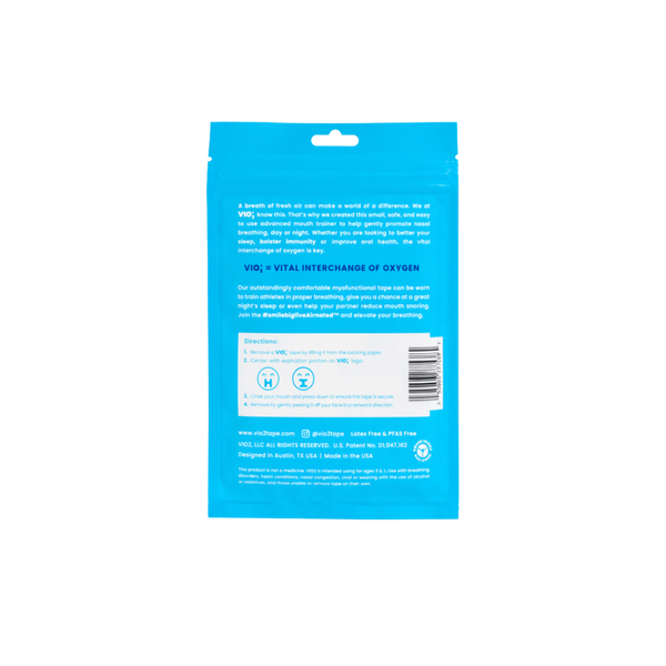 VIO2 Unscented Partial-Coverage Mouth Tape #2