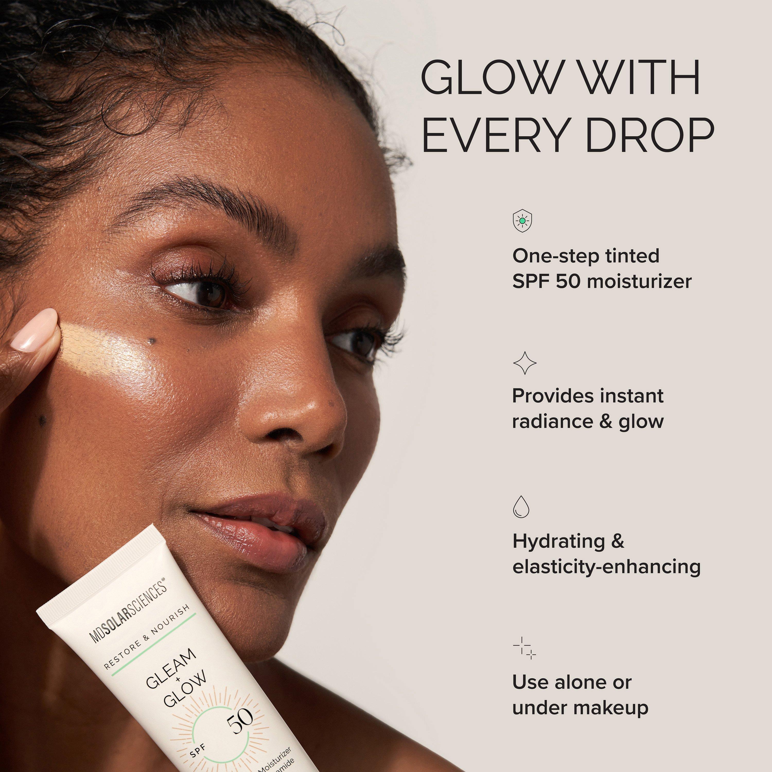 Солнцезащитное средство MDSolarSciences Gleam + Glow SPF 50 — фото 2