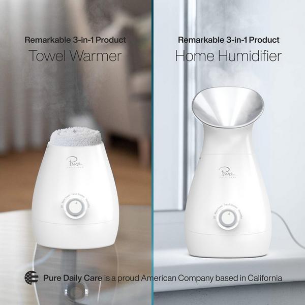 Pure Daily Care Nano Steamer 3-in-1 Facial Steamer, Humidifier, Towel Warmer with 5-Piece Skin Kit #6