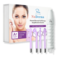 Pure Daily Care NuDerma Standard High Frequency Wand w/Argon Applicators #1