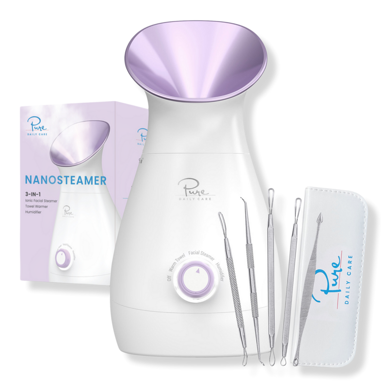 Pure Daily Care - Purple Nano Steamer 3-in-1 Facial Steamer