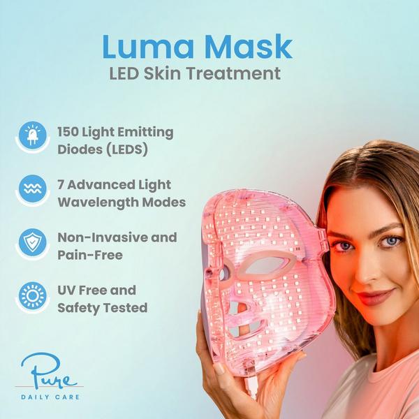 Pure Daily Care Luma LED Mask, 7-Colors Light Therapy #2