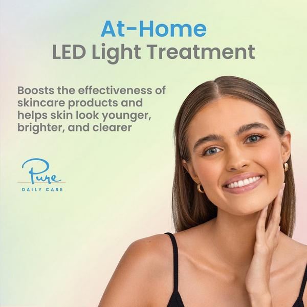Pure Daily Care Luma LED Mask, 7-Colors Light Therapy #5