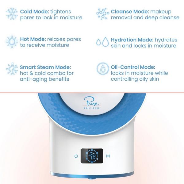 Pure Daily Care NanoSteamer Clinical 10-in-1 Facial Steamer with Extraction Set #4